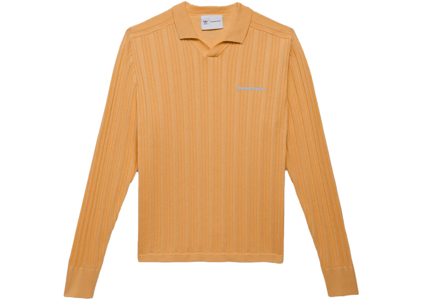 adidas Pharrell Williams Knit Long Sleeve Jersey (Gender Neutral) Hazy Orange