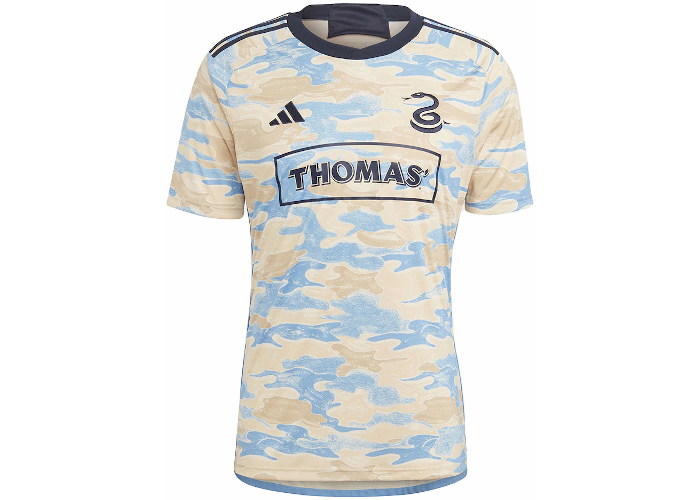 adidas Philadelphia Union 23/24 Away Jersey Sand Strata