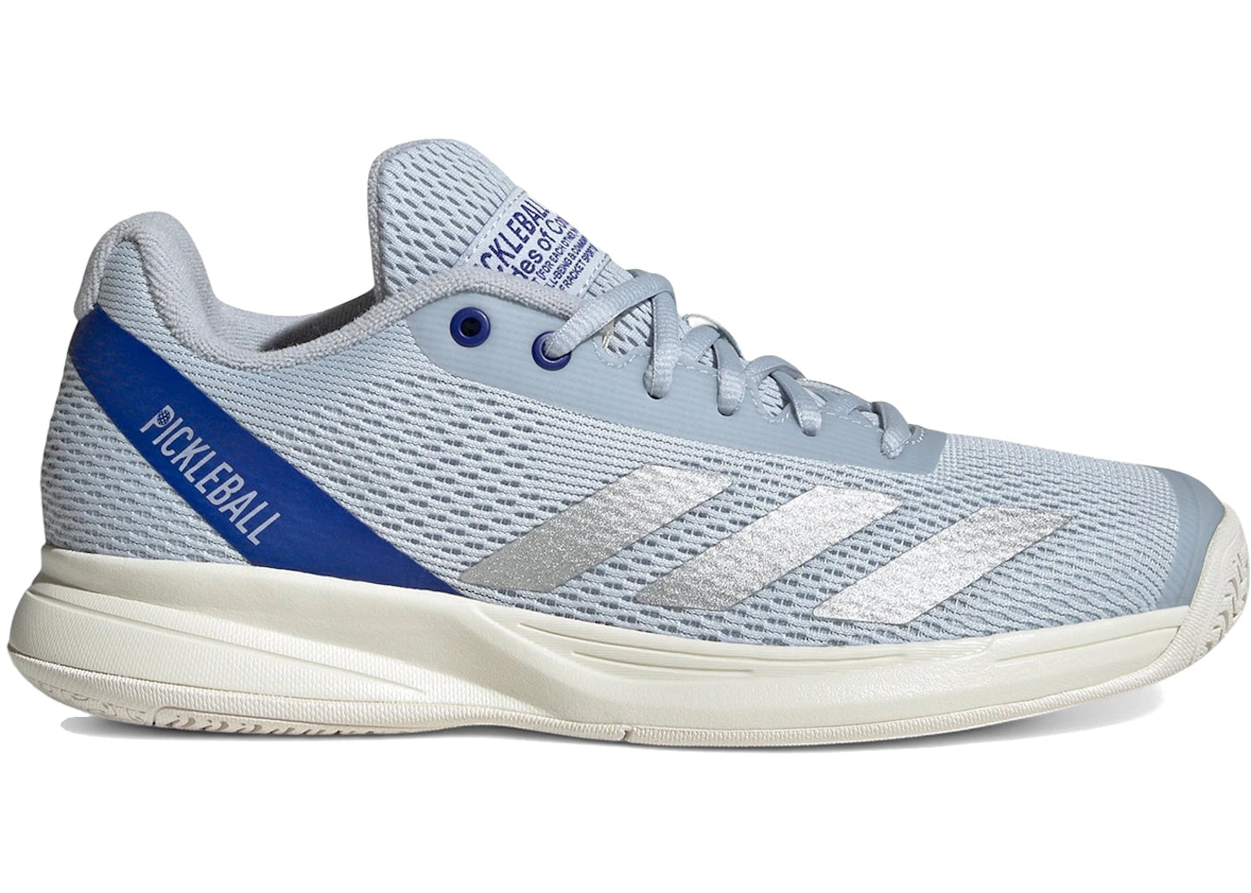 adidas Pickleball Halo Blue Silver Metallic Lucid Blue (Women's)