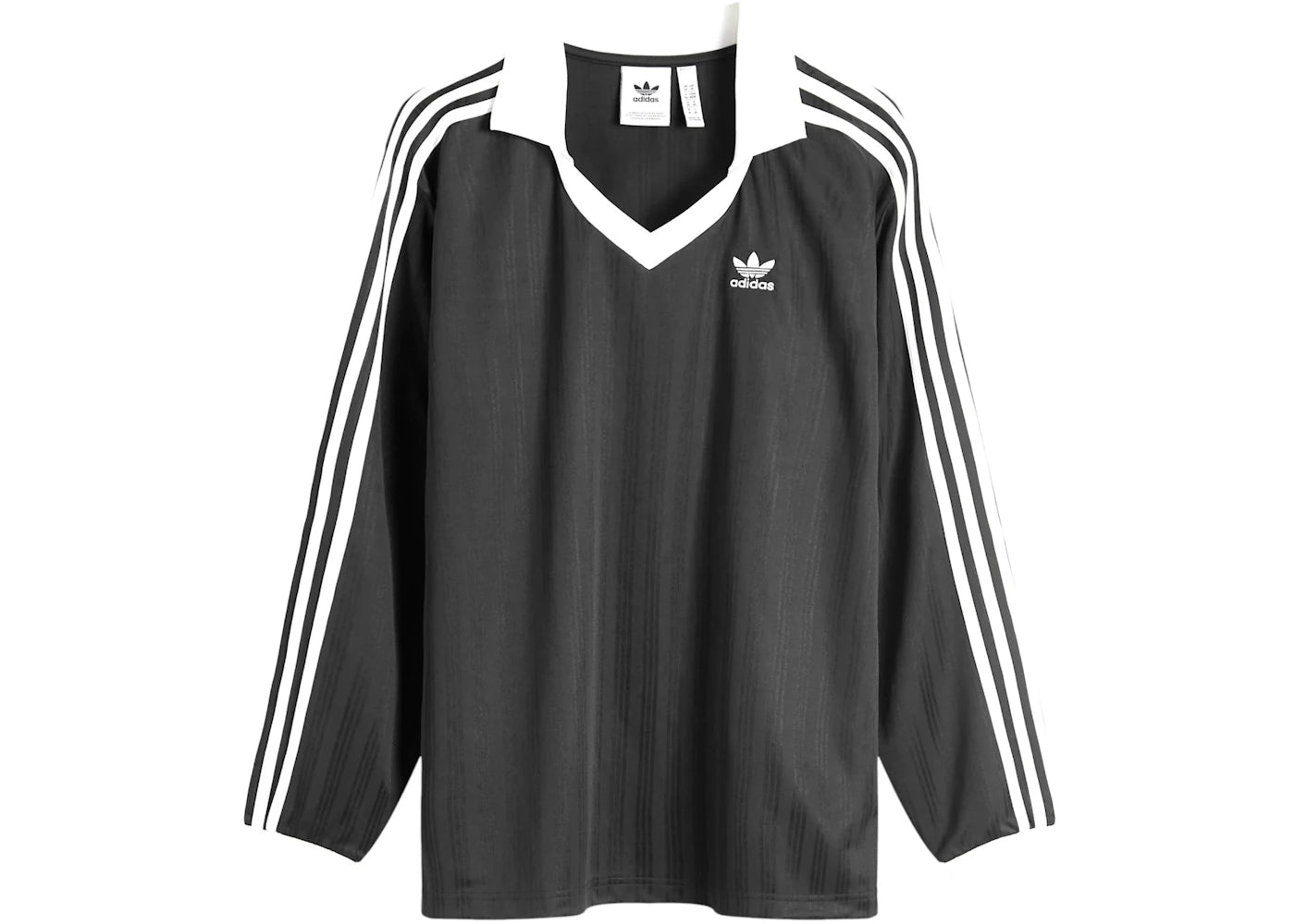 adidas Pique Long Sleeve Black