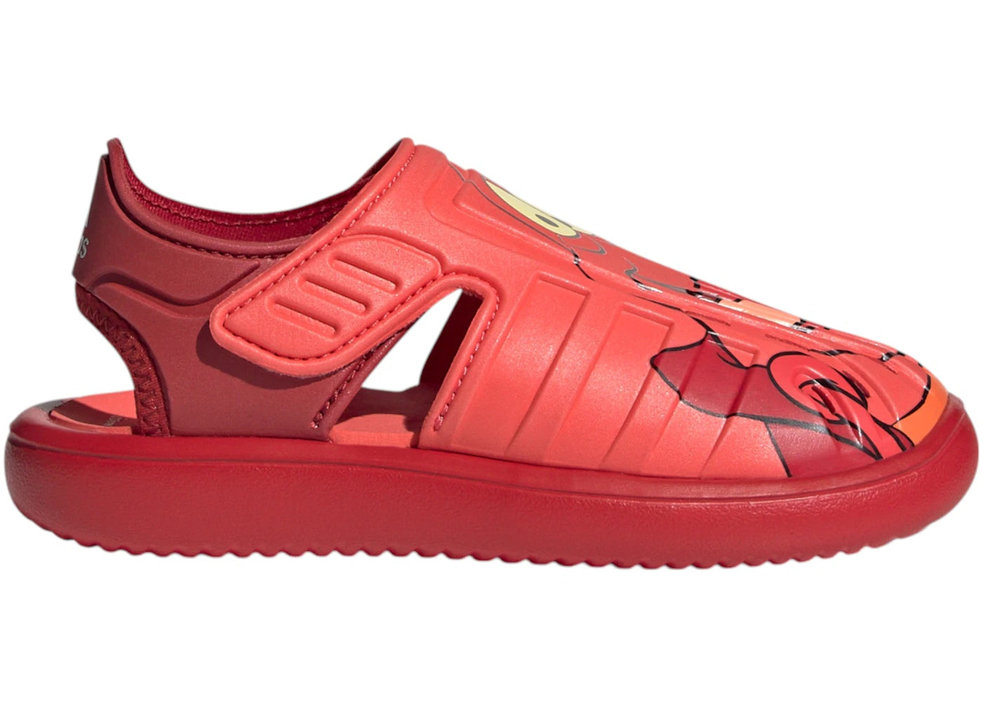 adidas Pixar Water Sandal Disney Better Scarlet Cloud White (PS)