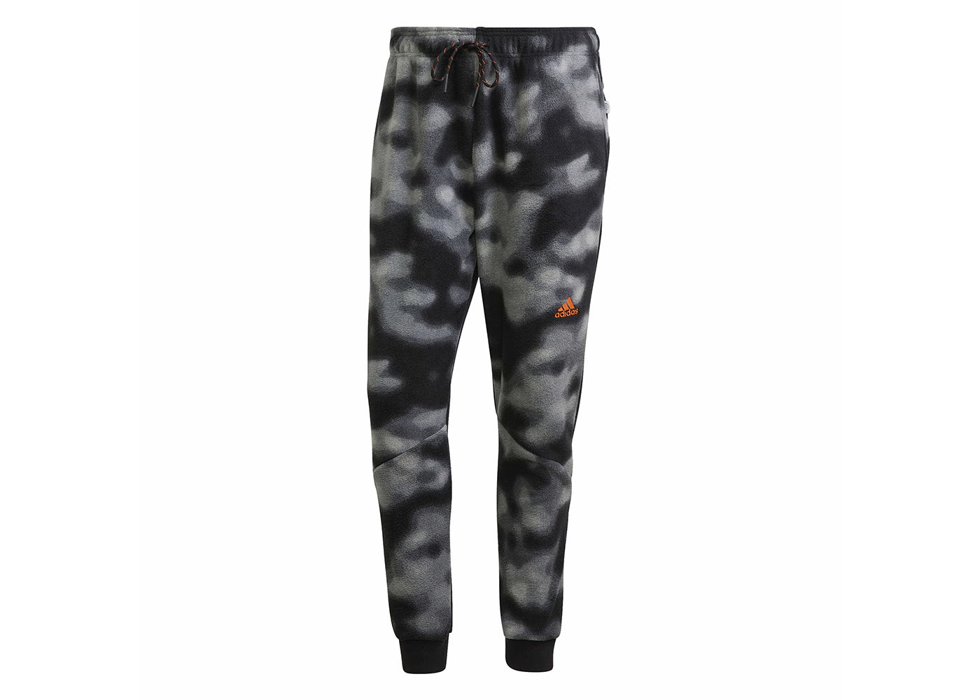 adidas Polar Fleece Nature Print Pants Black