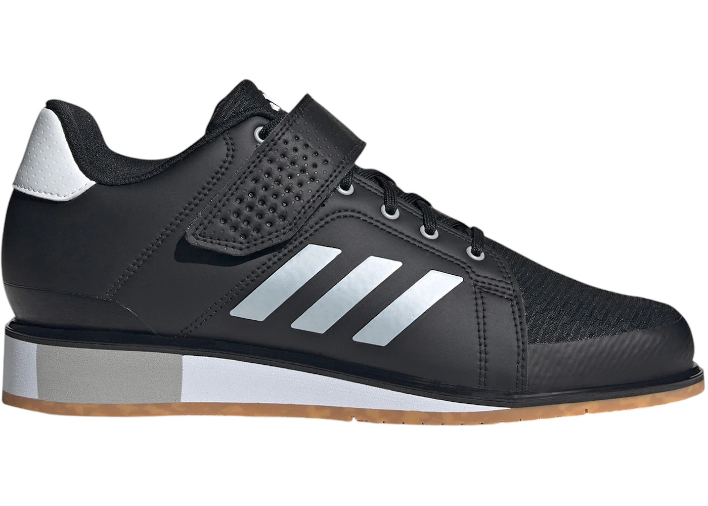adidas Power Perfect 3 Core Black Zero Metalic Grey Two