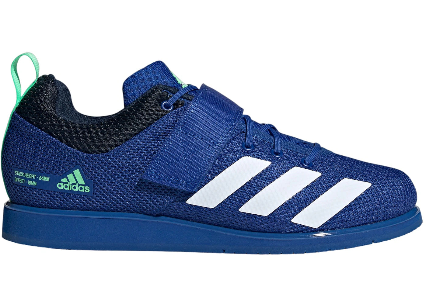 adidas Powerlift 5 Royal Blue Cloud White Beam Green