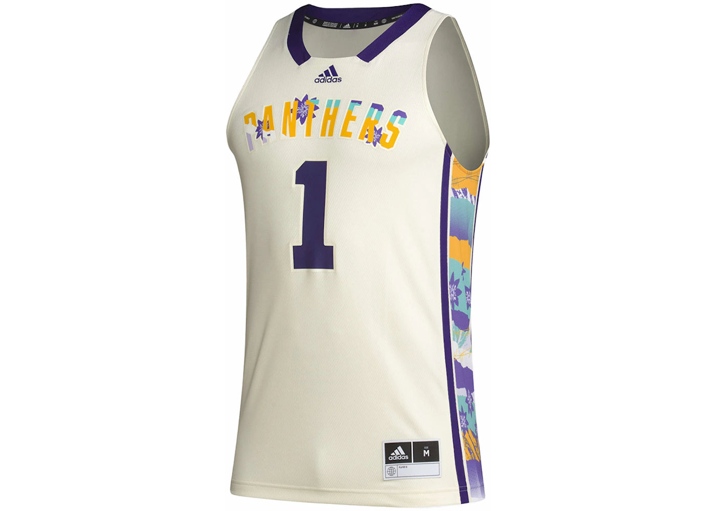 adidas Prairie View A&M Hbe Jersey Cream White/Team College Purple/Team College Gold
