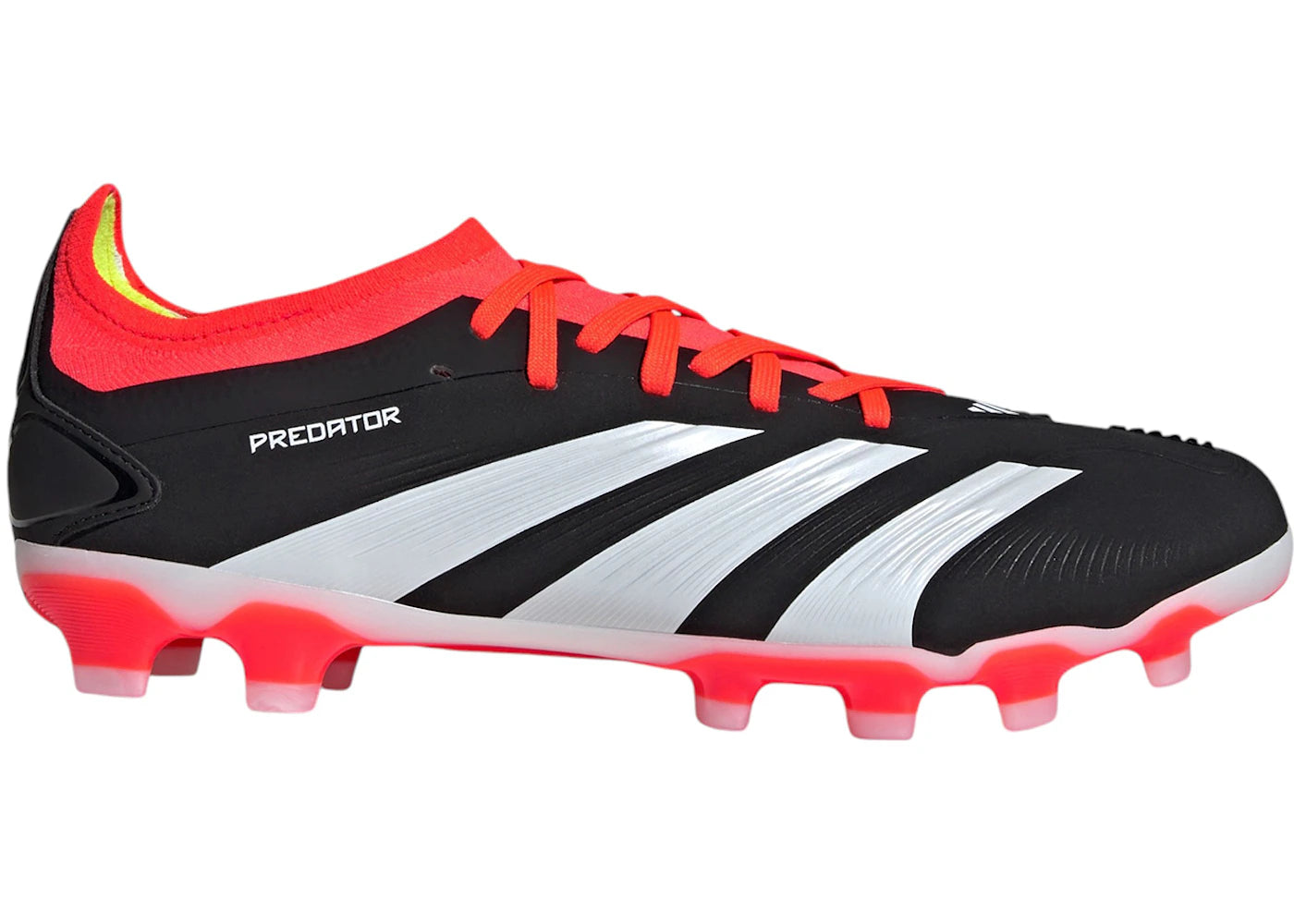 adidas Predator 24 Pro MG Core Black Cloud White Solar Red