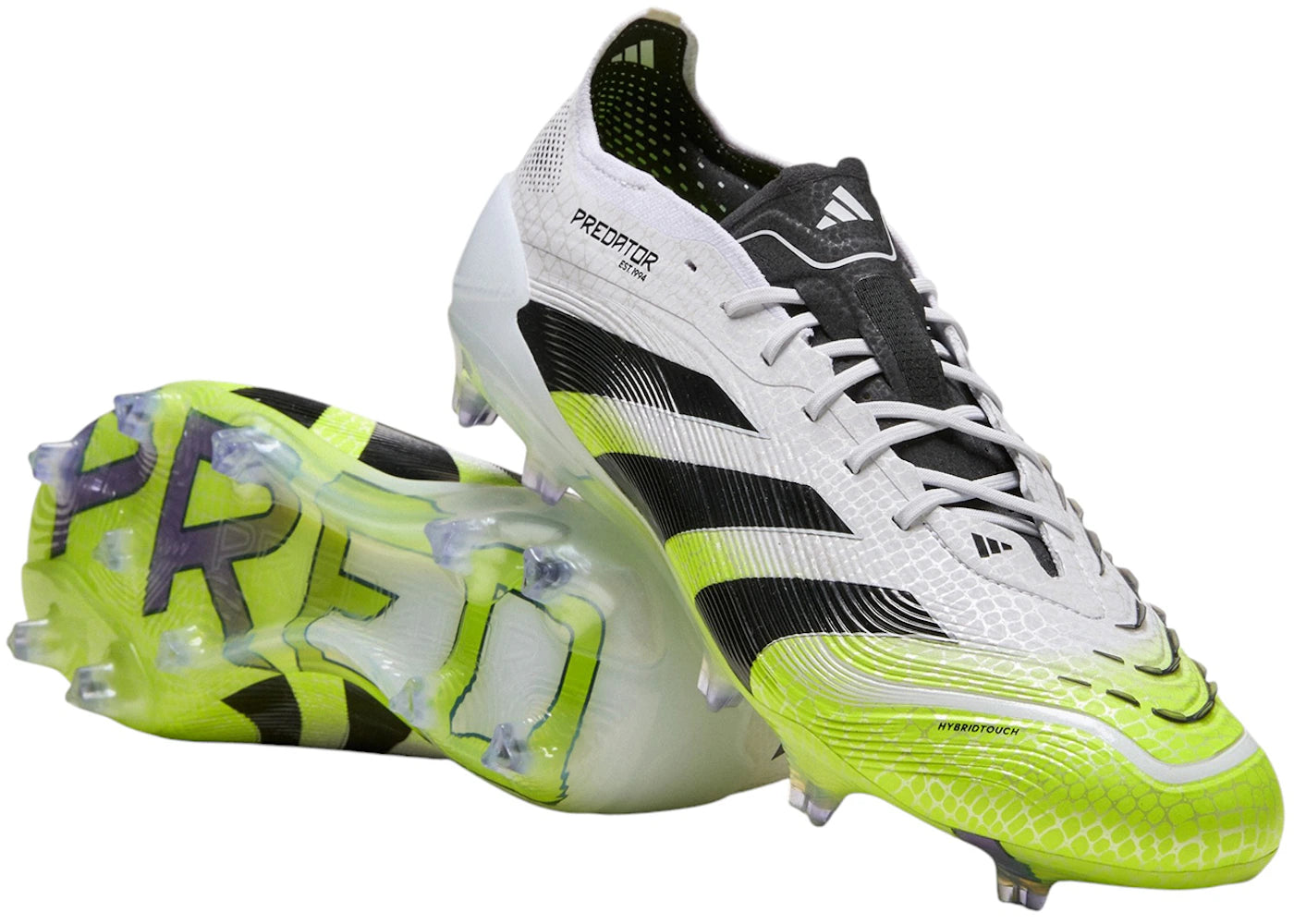 adidas Predator Elite FG Cloud White Core Black Lucid Lemon