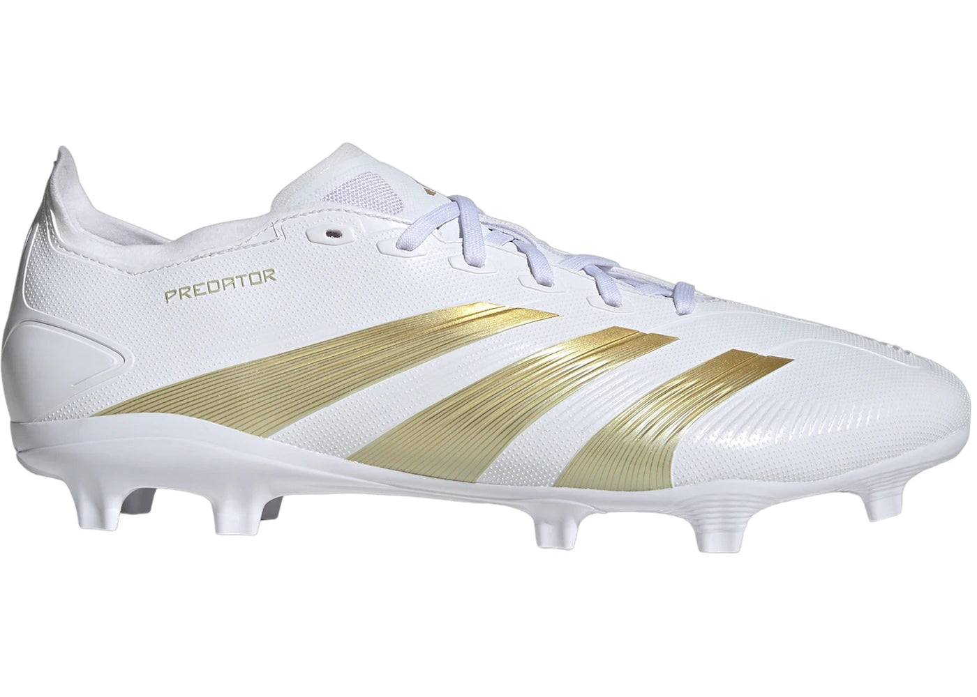 adidas Predator League FG Cloud White Gold Metallic Sandy Beige Met