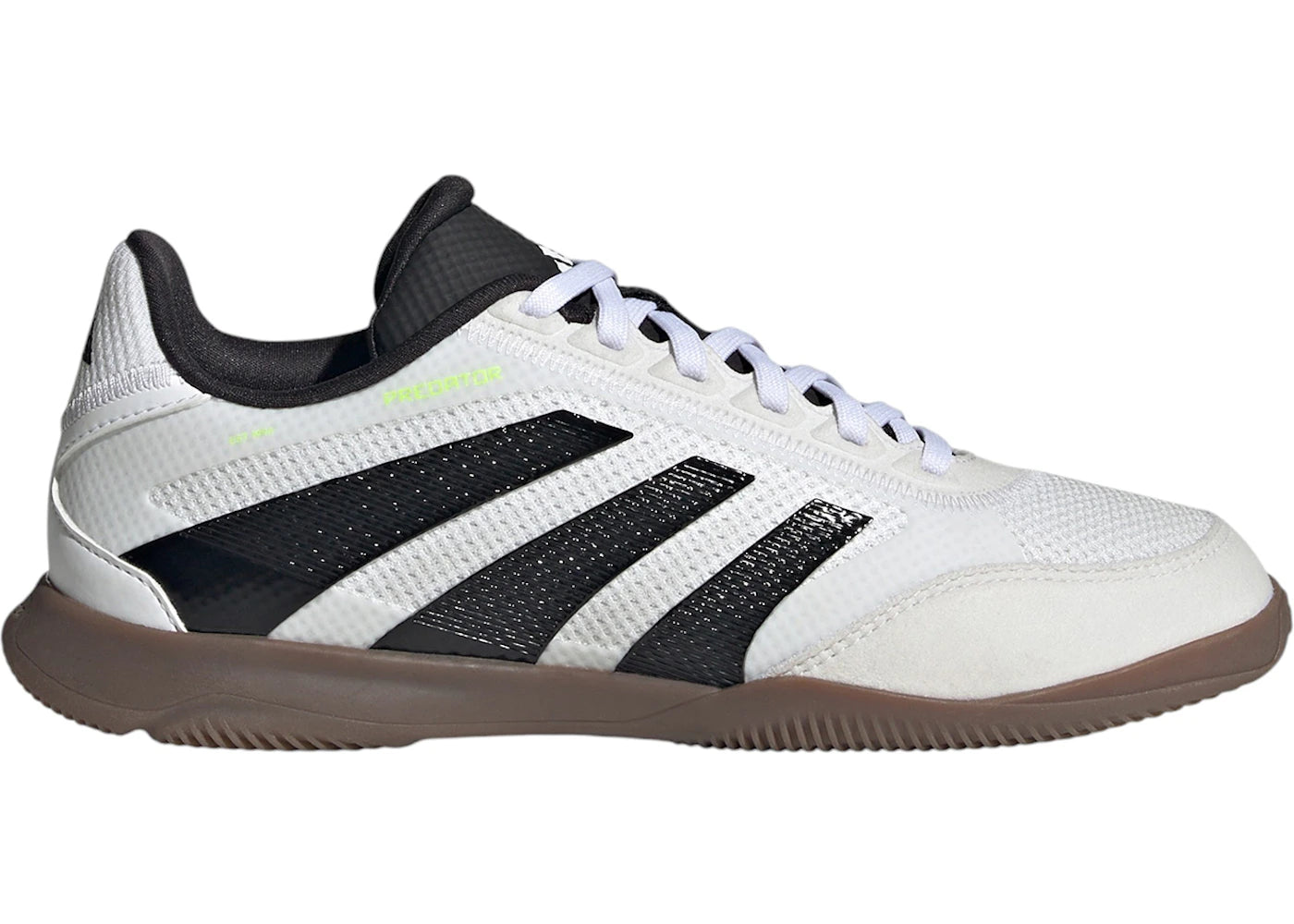 adidas Predator League Indoor Cloud White Core Black Lucid Lemon (GS)