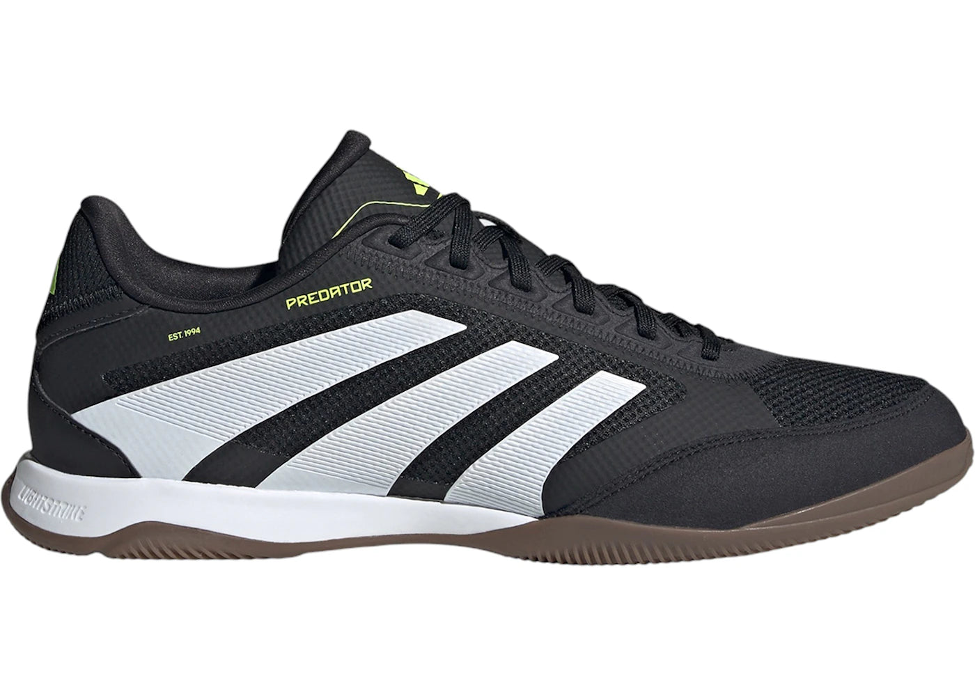 adidas Predator League Indoor Core Black Cloud White Lucid Lemon