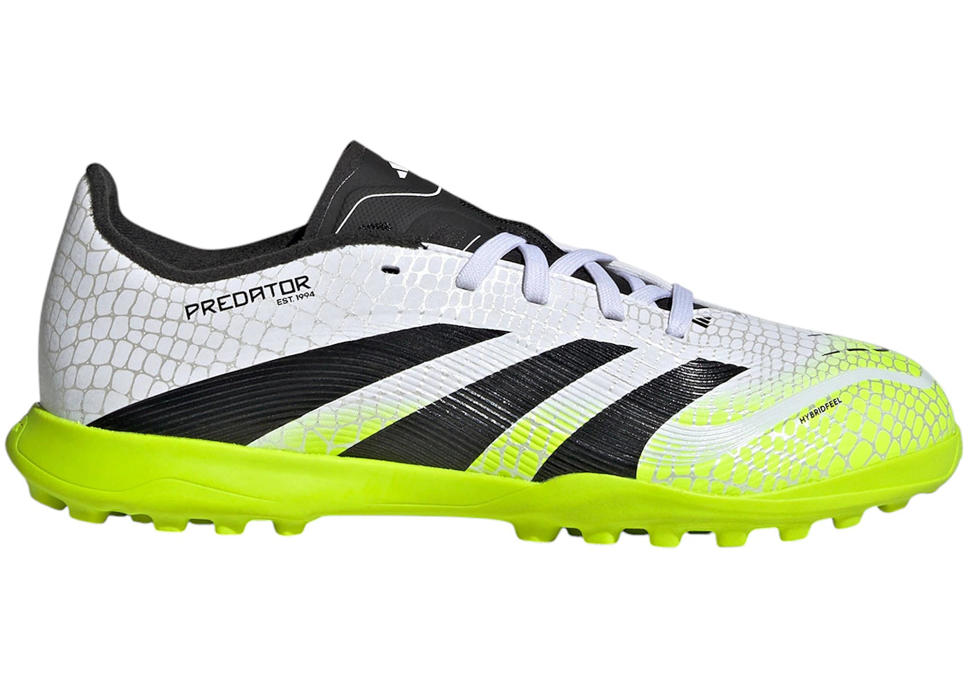 adidas Predator League TF Cloud White Core Black Lucid Lemon (GS)