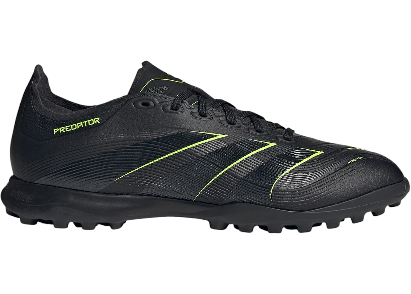 adidas Predator League Turf Core Black Carbon Lucid Lemon