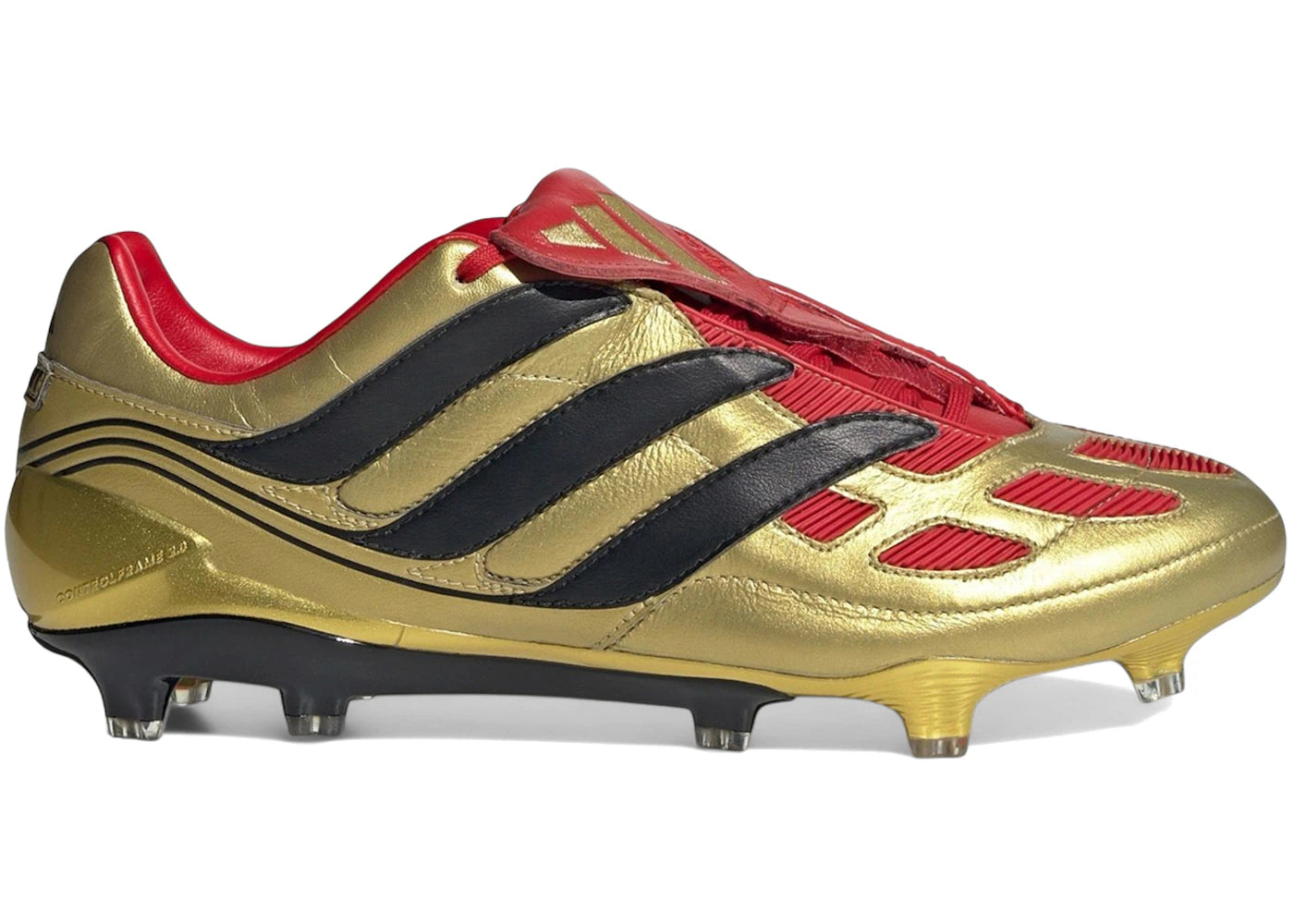 adidas Predator Precision FG Zinedine Zidane Gold Metallic Made in Germany