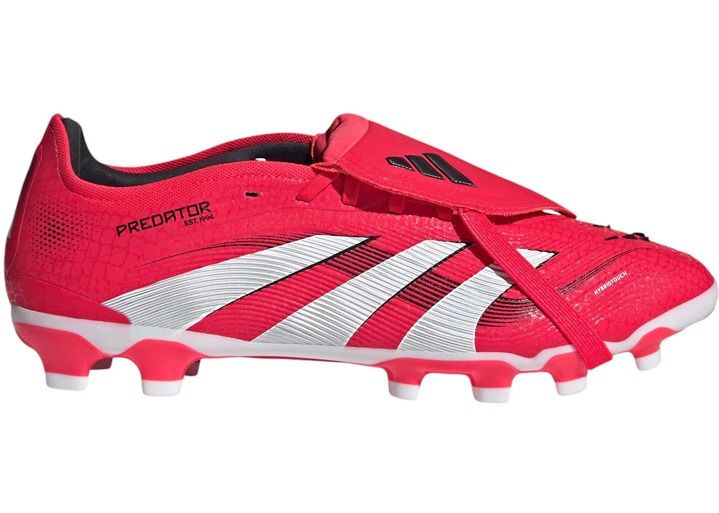 adidas Predator Pro Fold-Over Tongue FG/MG Lucid Red Cloud White Core Black