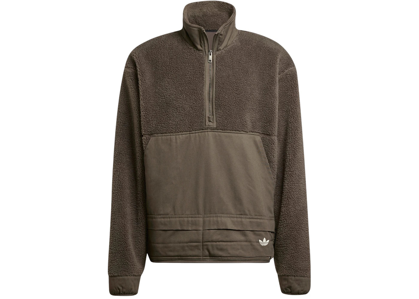 adidas Premium Essentials Fleece Sweatshirt Shadow Olive