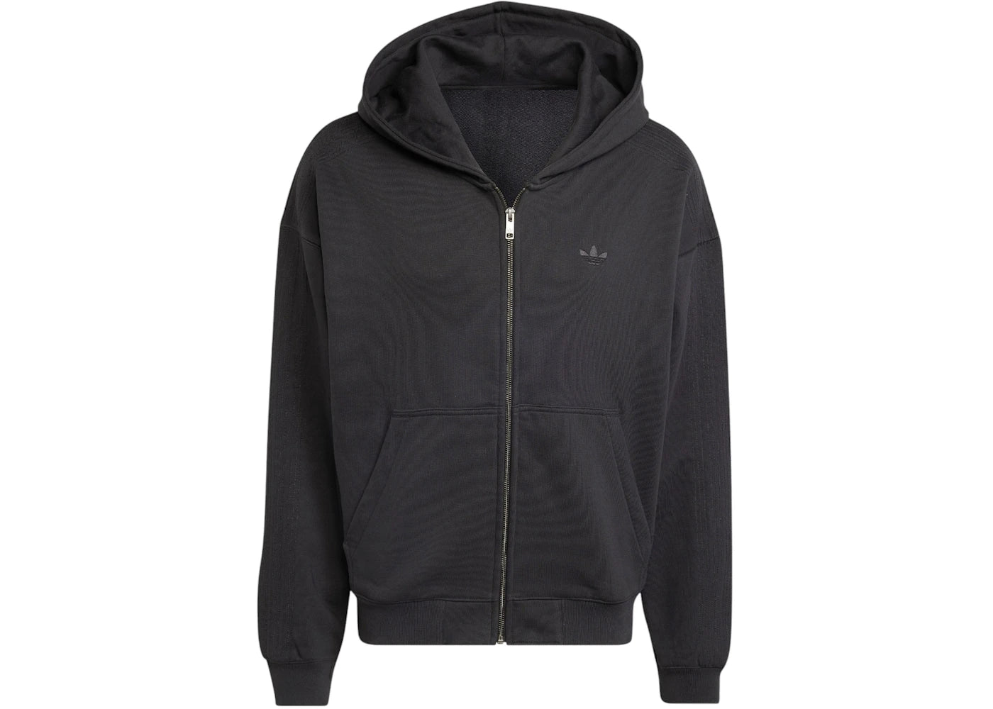 adidas Premium Essentials Full-Zip Hoodie Black