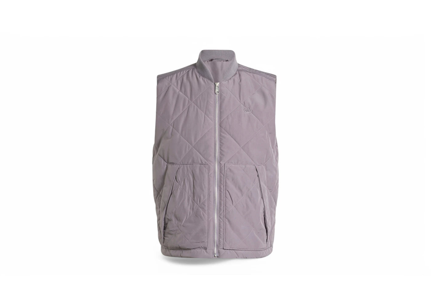 adidas Premium Essentials Nylon Quilted Vest Trace Grey