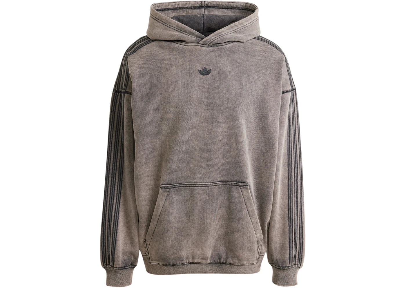 adidas Premium Essentials Retro Washed Hoodie Black