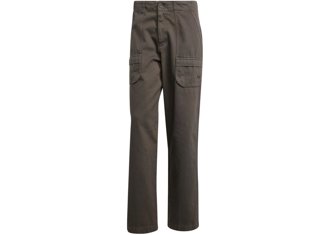 adidas Premium Essentials Washed Workwear Cargo Joggers Shadow Olive