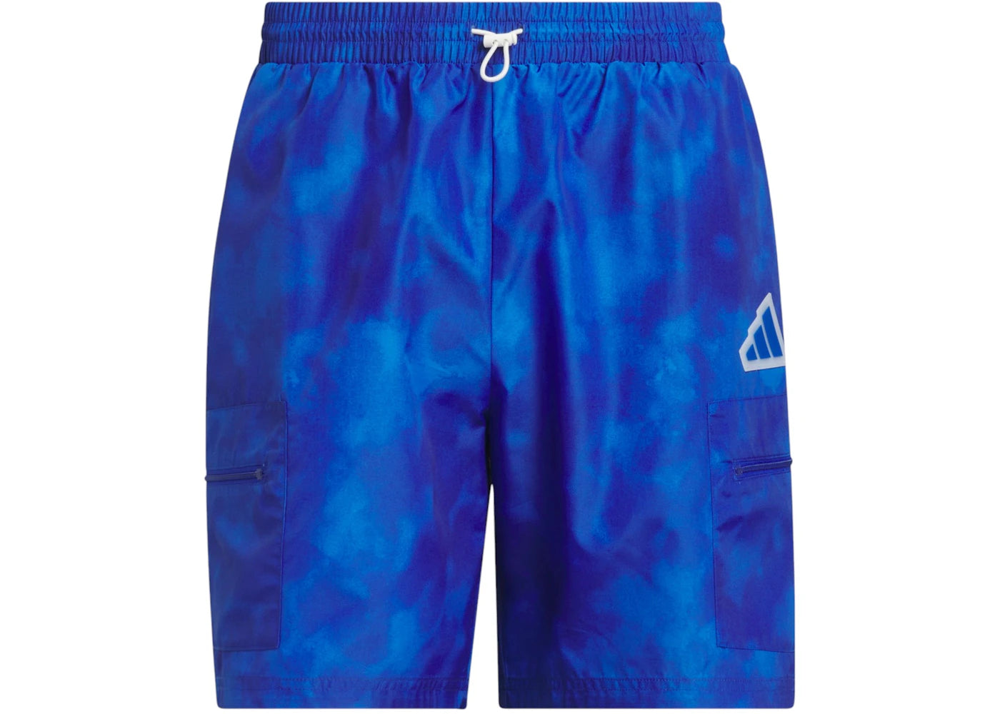 adidas Print Shorts Royal Blue True Blue
