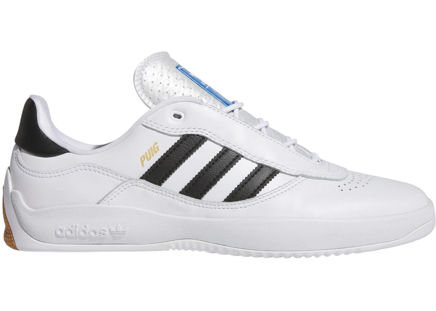 adidas Puig Cloud White Core Black Blue Bird