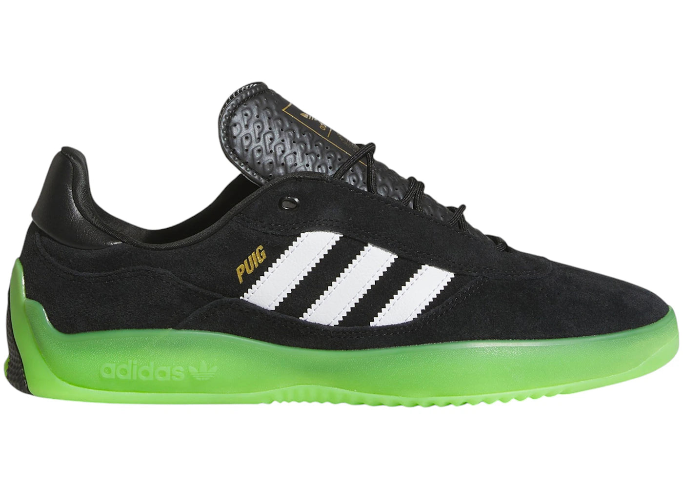 adidas Puig Core Black Cloud White Semi Solar Green