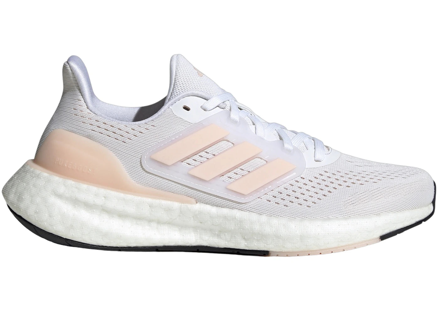 adidas Pureboost 23 Cloud White Wonder Quartz Core Black (Women's)