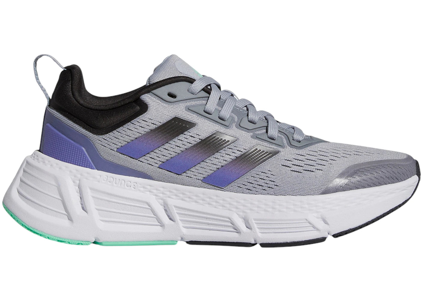 adidas Questar Halo Silver Carbon Light Purple (Women's)