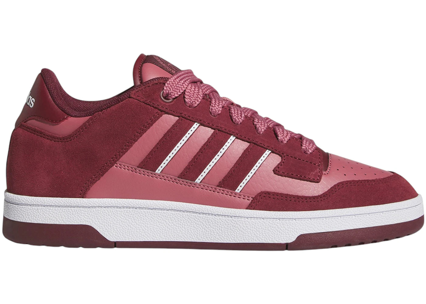 adidas Rapid Court Low Shadow Red Preloved Crimson Cloud White