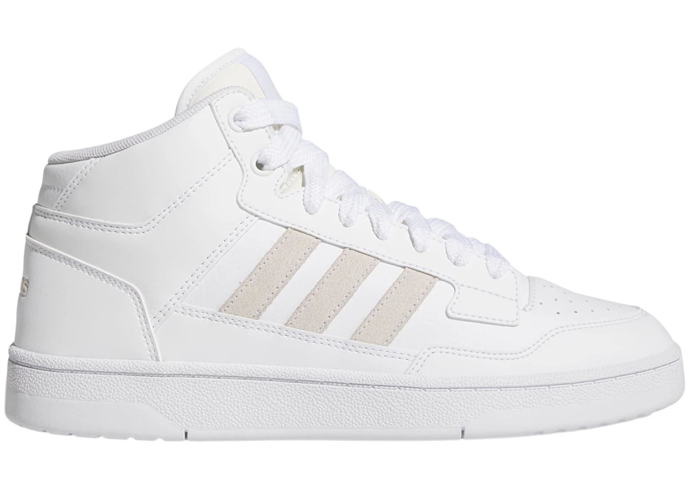adidas Rapid Court Mid Triple White