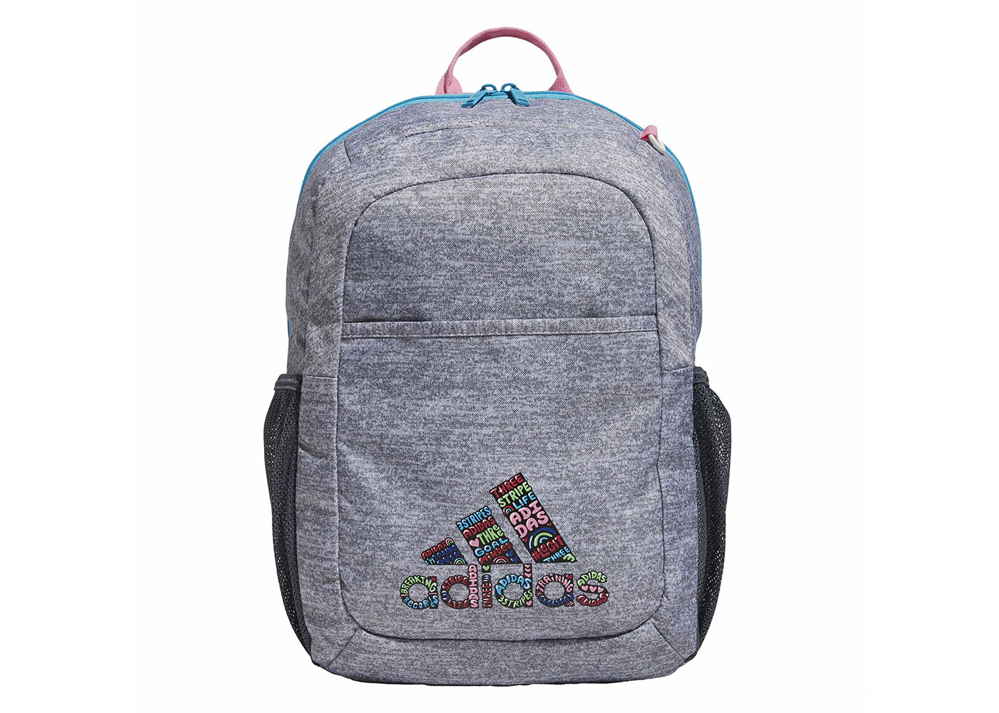 adidas Ready Backpack Grey/Signal Cyan/Bliss Pink
