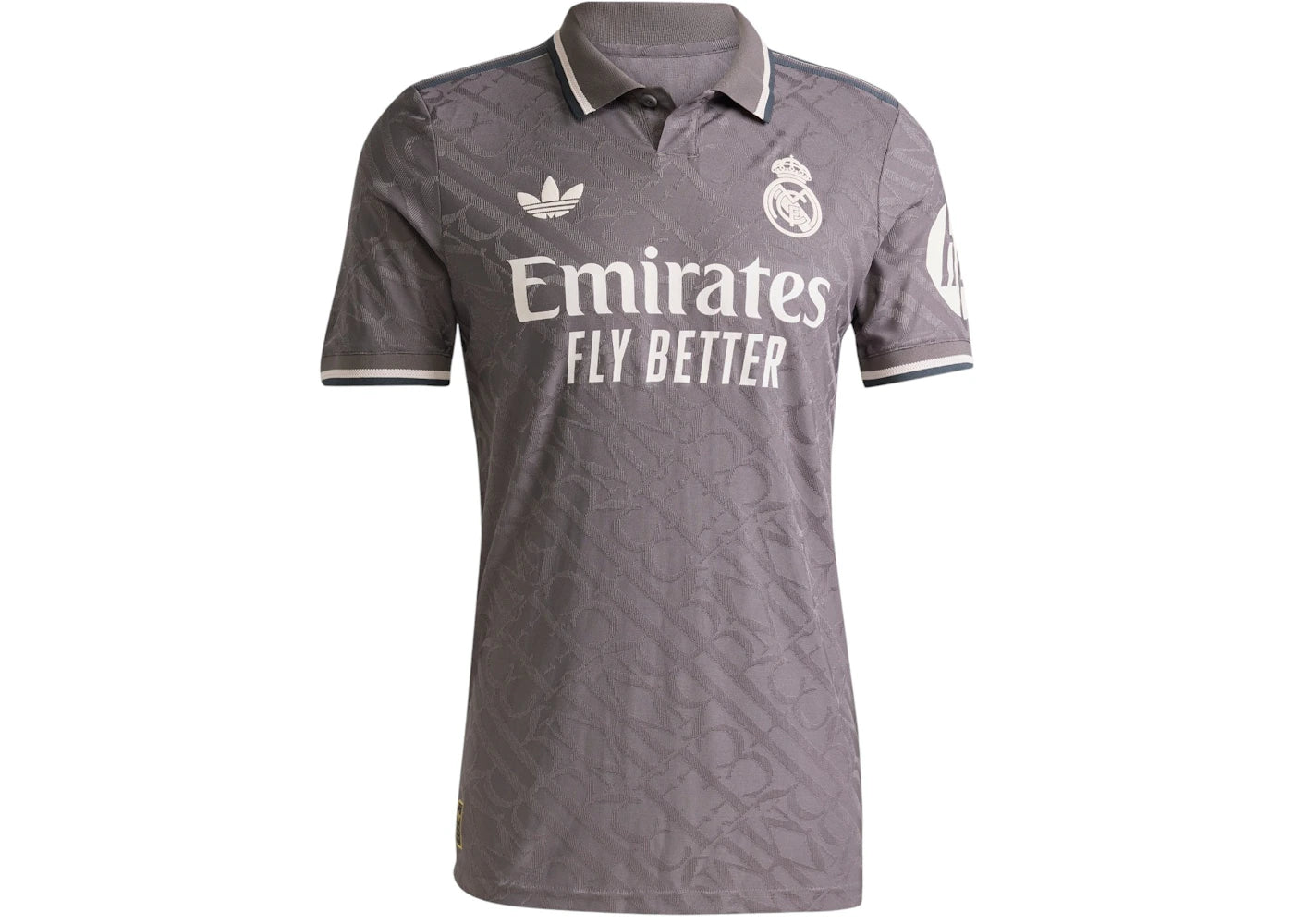 adidas Real Madrid 24/25 Third Jersey Charcoal/Charcoal