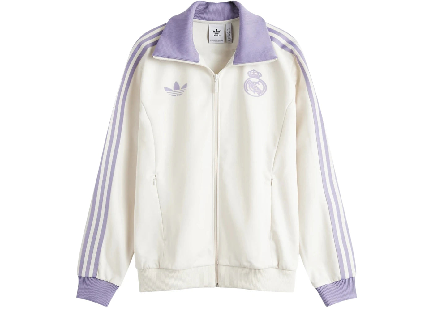 adidas Real Madrid CF OG Track Top Wonder White/Magic Lilac