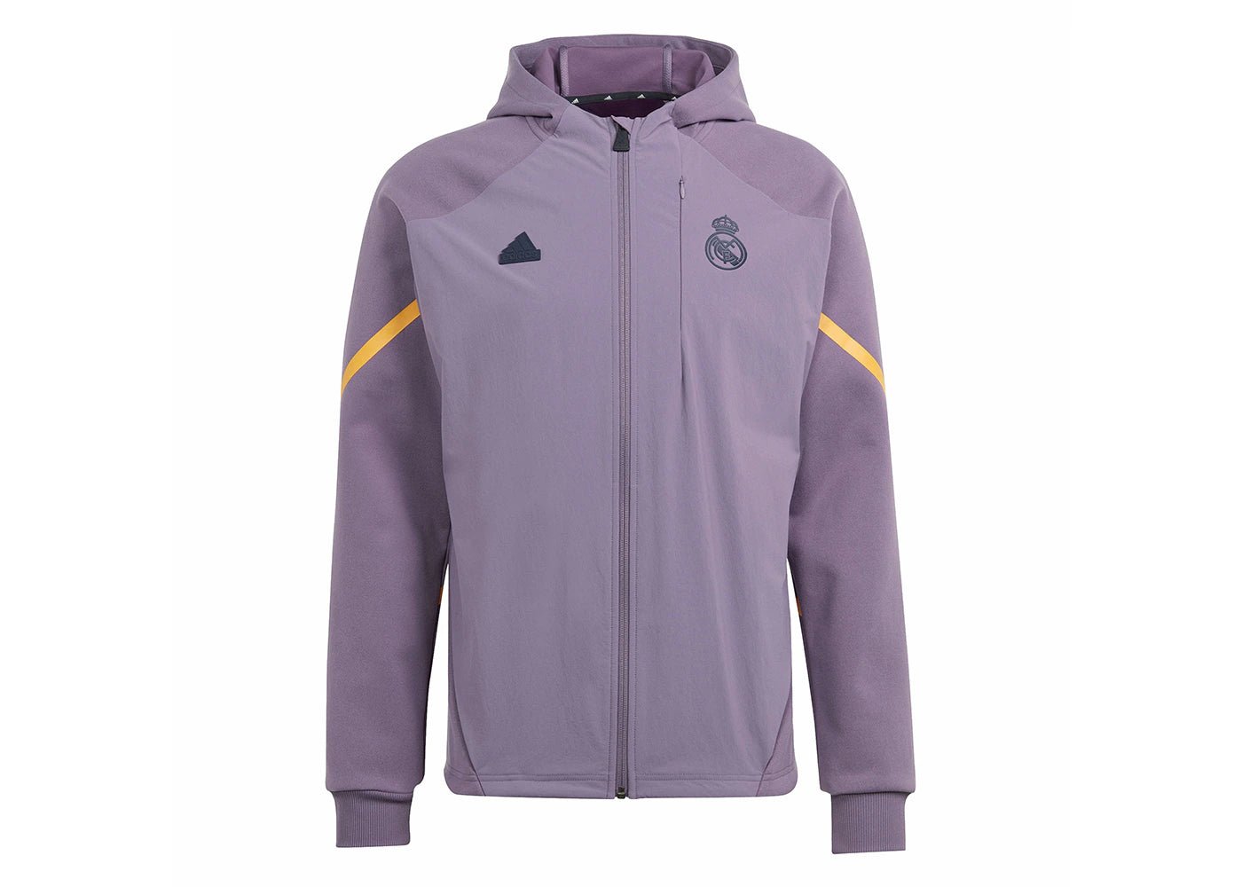 adidas Real Madrid Designed For Gameday Full-Zip Hoodie Shadow Violet