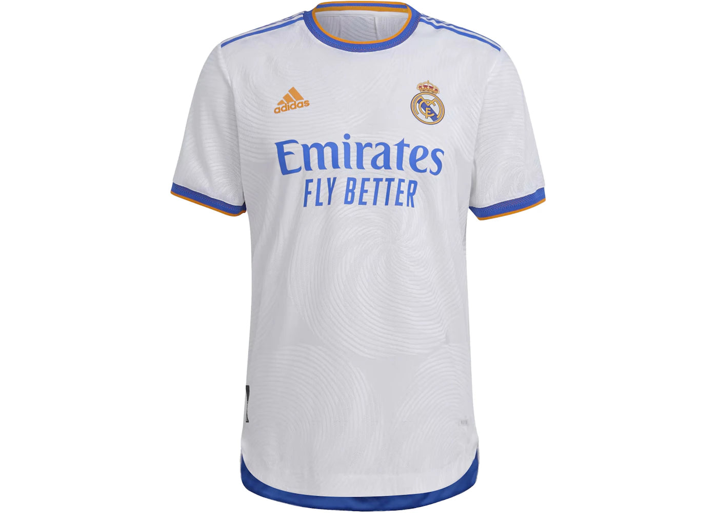 adidas Real Madrid Home Authentic 21/22 Jersey White
