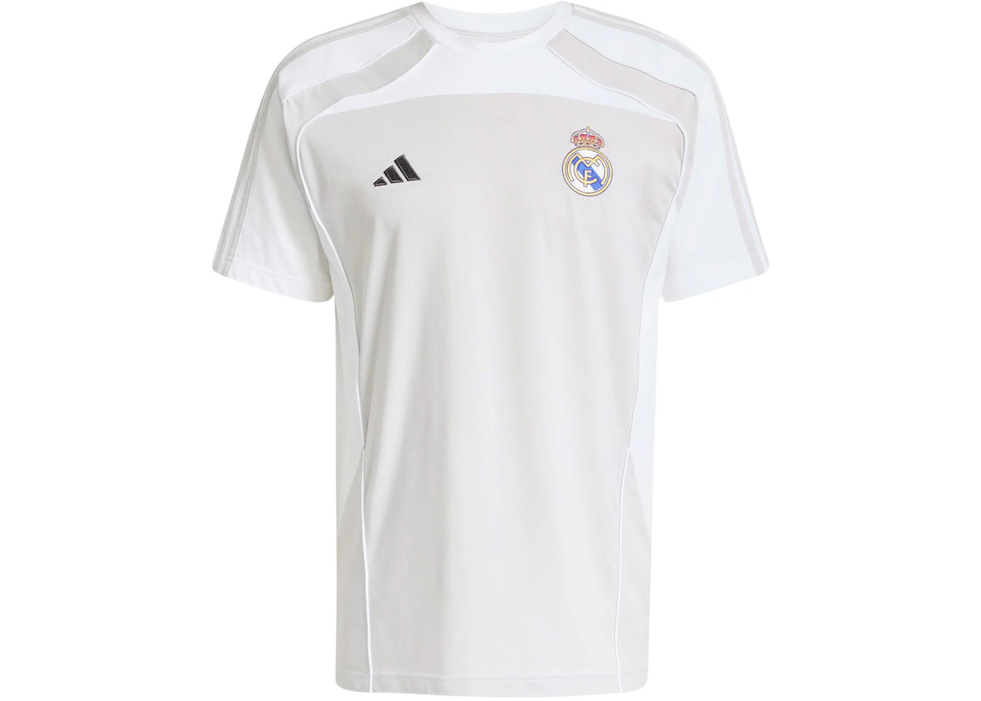 adidas Real Madrid UBP T-Shirt Light Solid Grey White