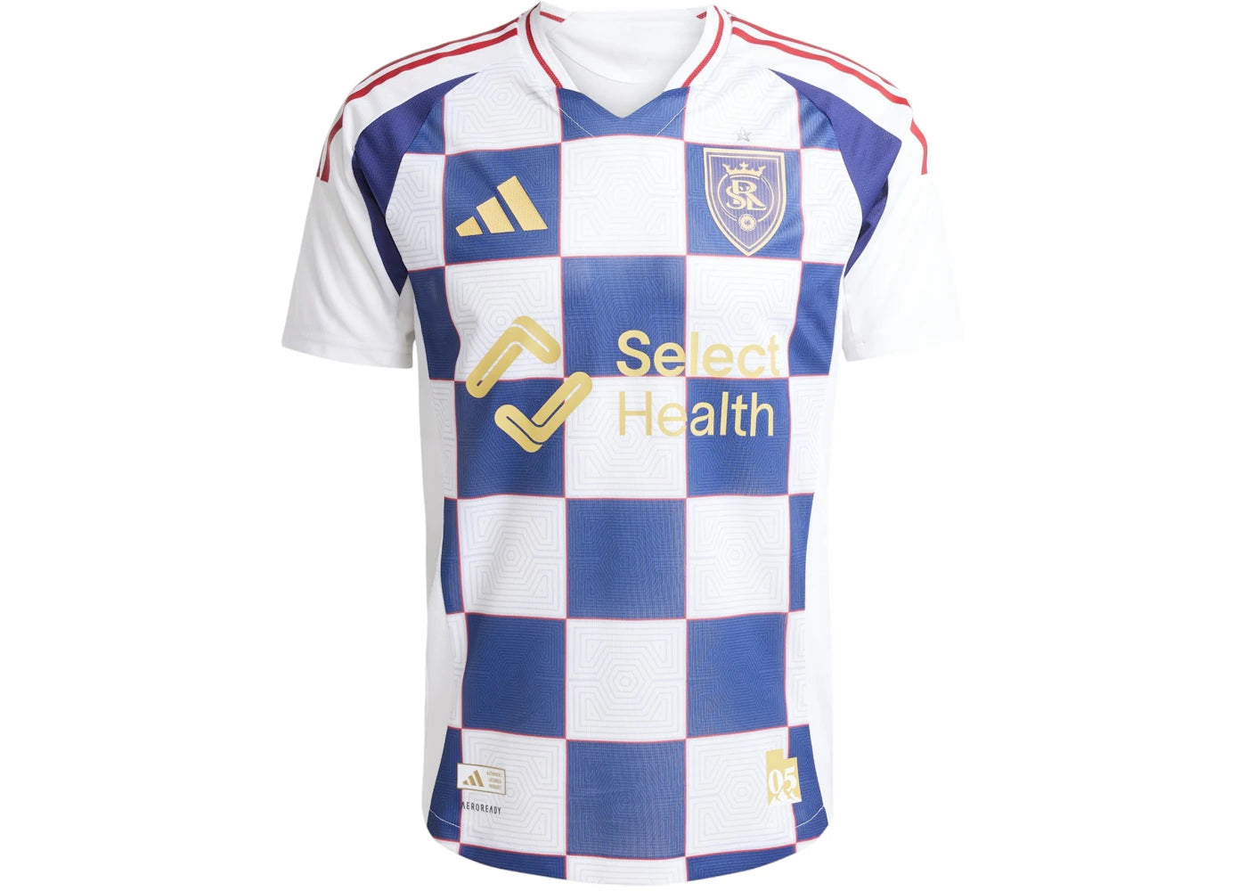 adidas Real Salt Lake 25/26 Away Authentic Jersey White