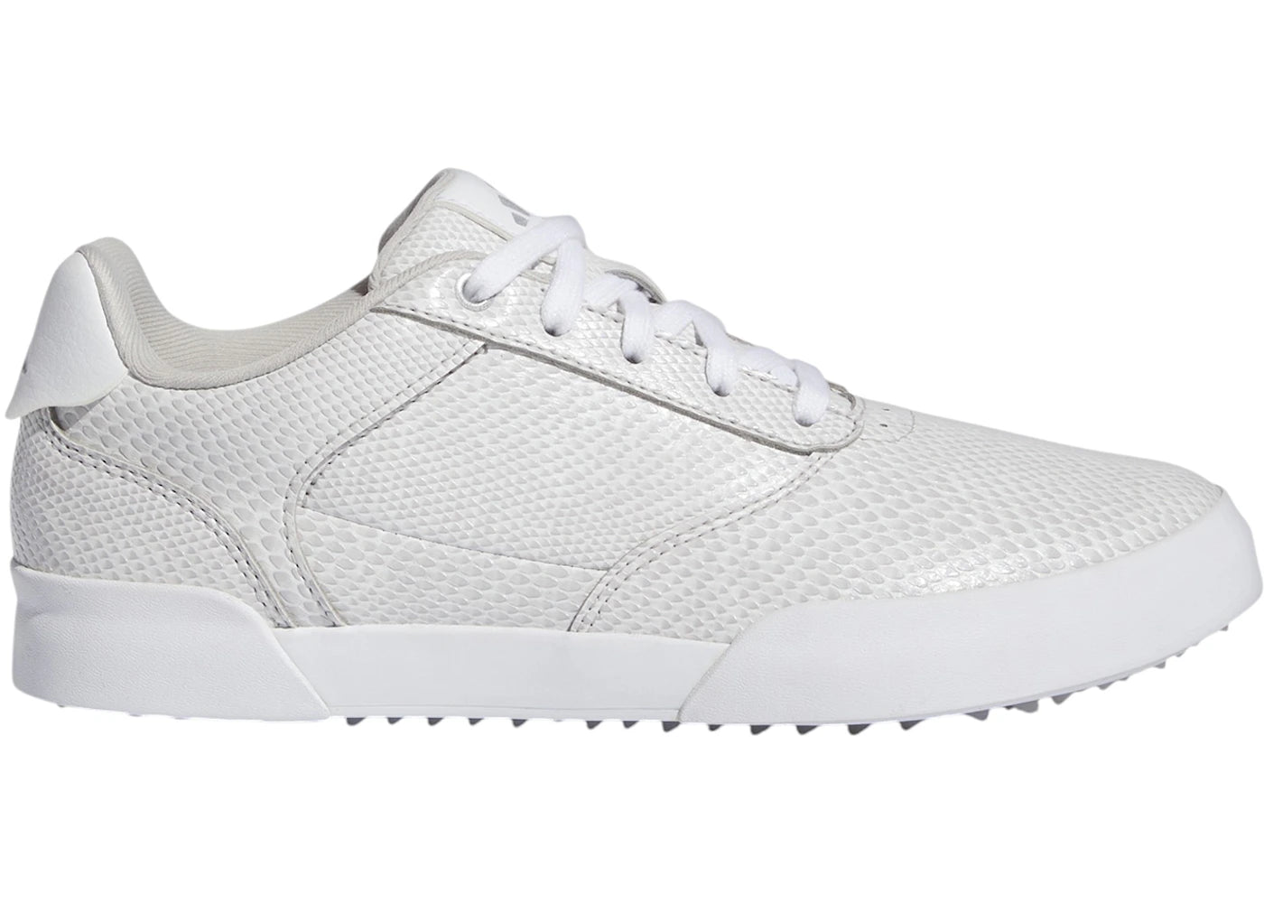 adidas Retrocross Spikeless Golf Grey Two Silver Metallic Cloud White (Women's)