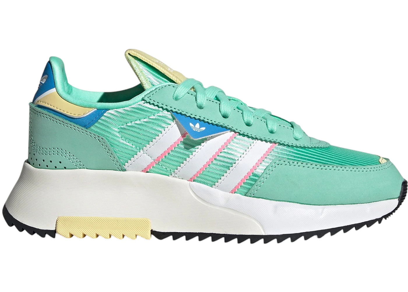adidas Retropy F2 Pulse Mint Cloud White Almost Yellow (Women's)