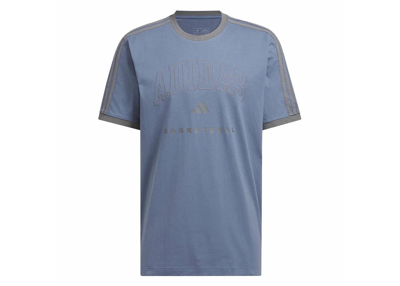 adidas Ringer Basketball Graphic Tee Preloved Ink/White