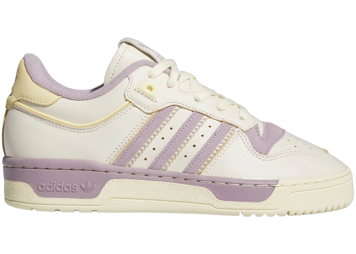 adidas Rivalry 86 Low Cream White Preloved Fig Easy Yellow (Women's)