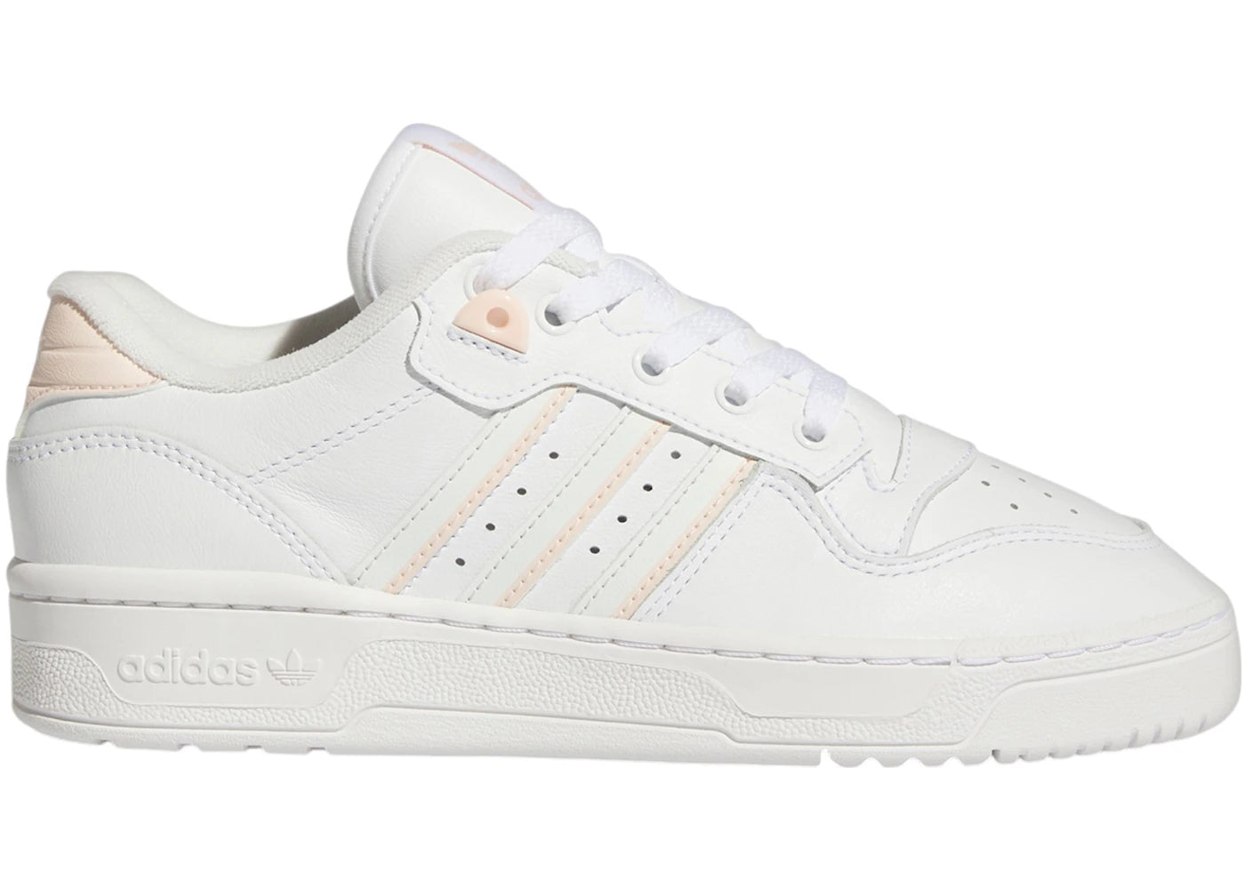 adidas Rivalry Low Cloud White Crystal White Wonder Quartz (Women's)