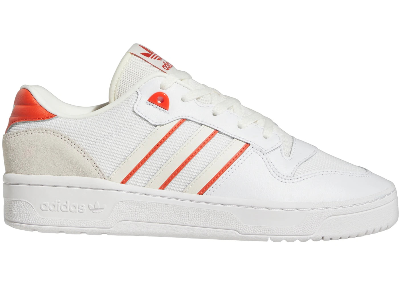 adidas Rivalry Low Cloud White Off White Preloved Red