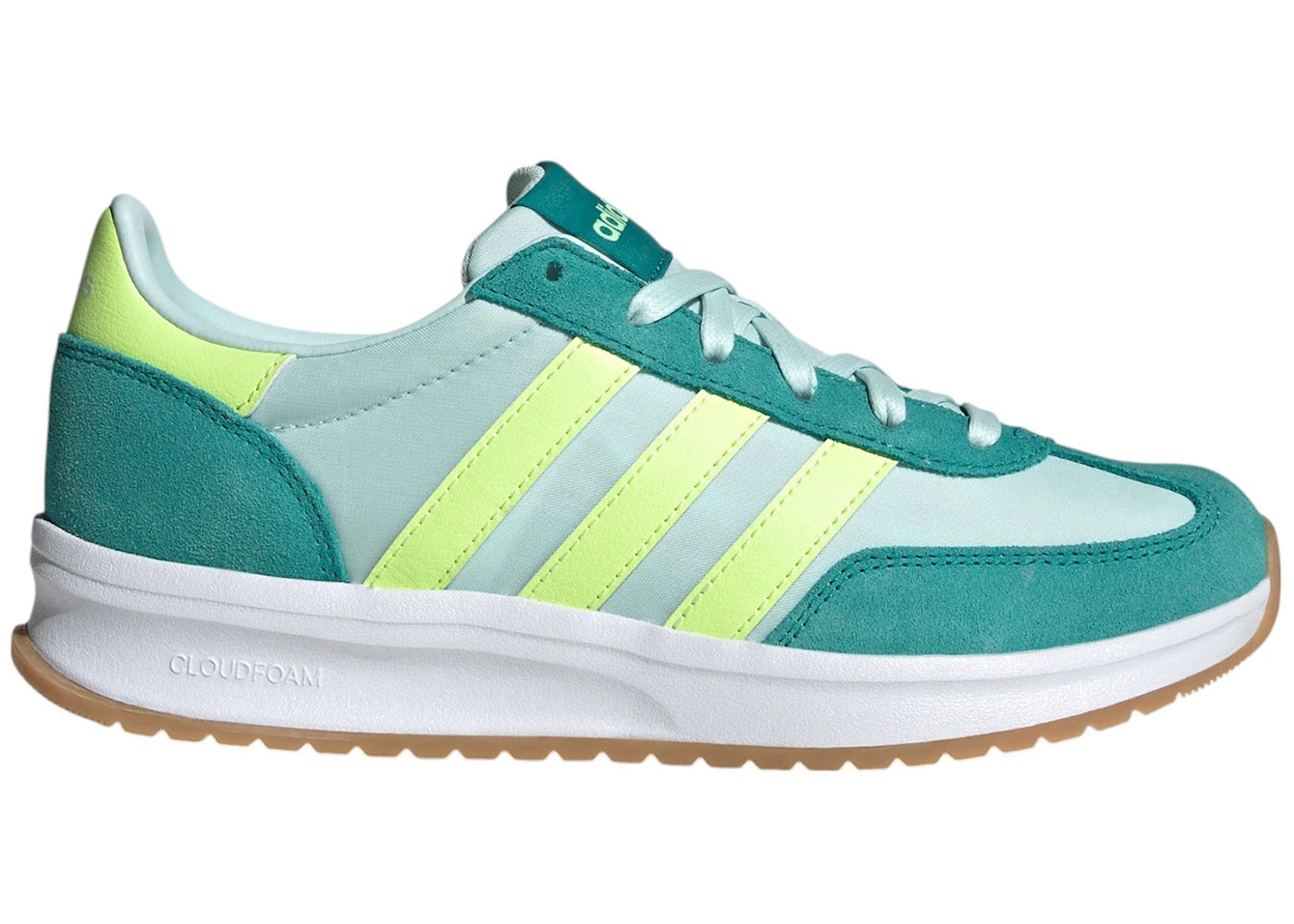 adidas Run 70s 2.0 Halo Mint Hi-Res Yellow Pure Teal (Women's)