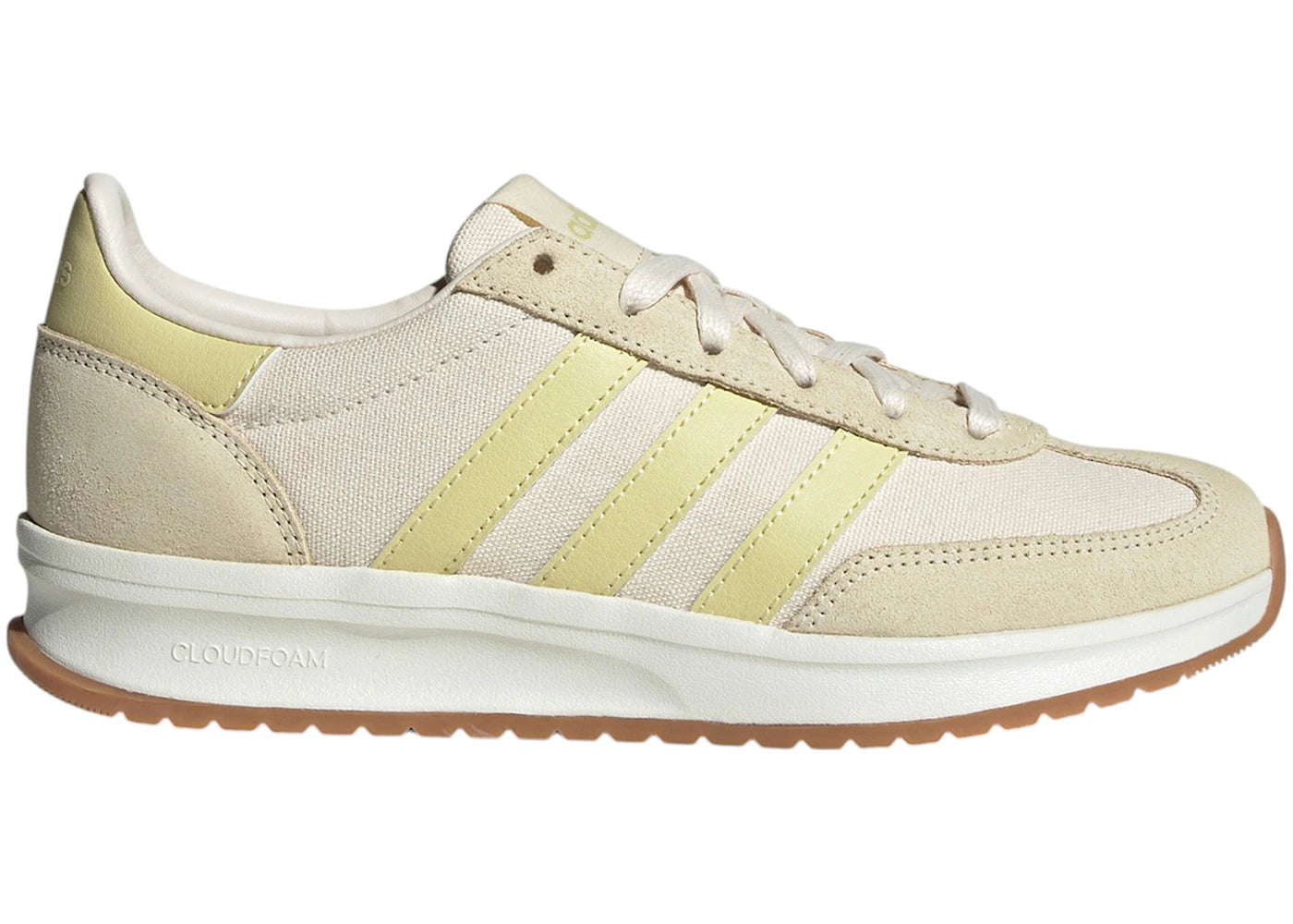 adidas Run 70s 2.0 Wonder White Powder Yellow Warm Vanilla (Women's)