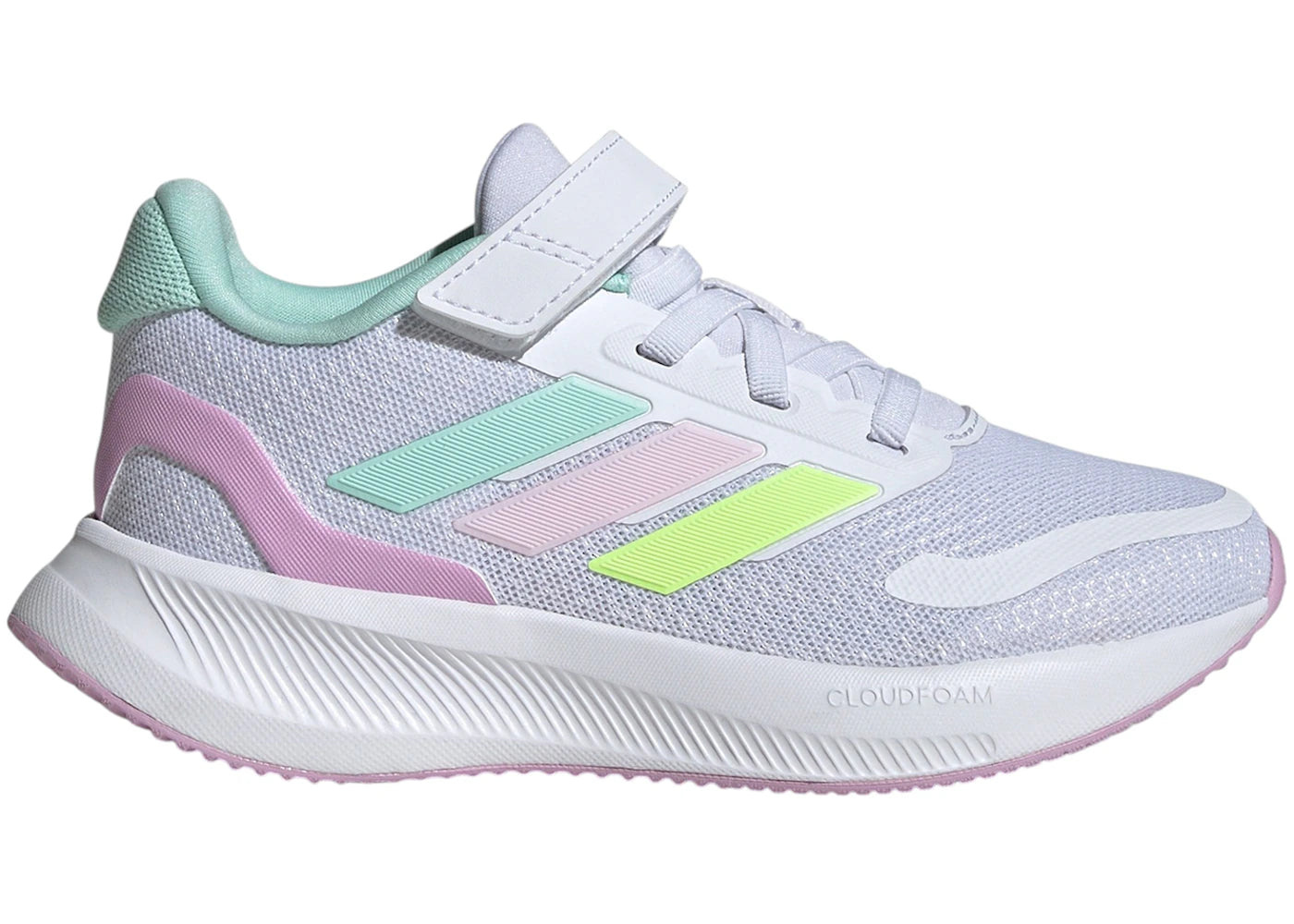 adidas Runfalcon 5 Cloud White Clear Mint Clear Pink (PS)