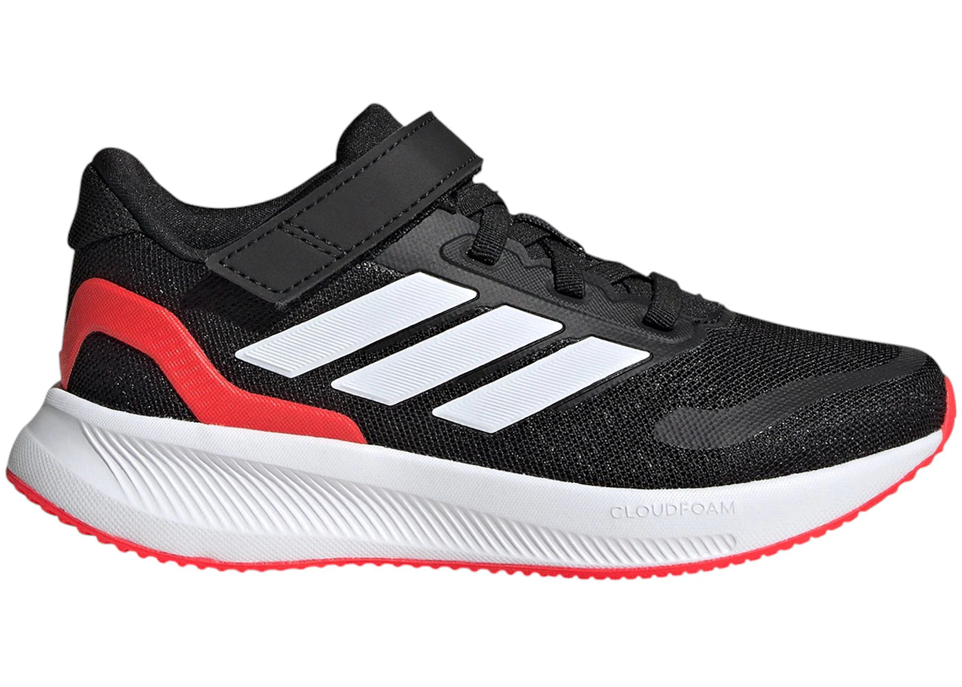 adidas Runfalcon 5 Core Black Cloud White Lucid Red (PS)