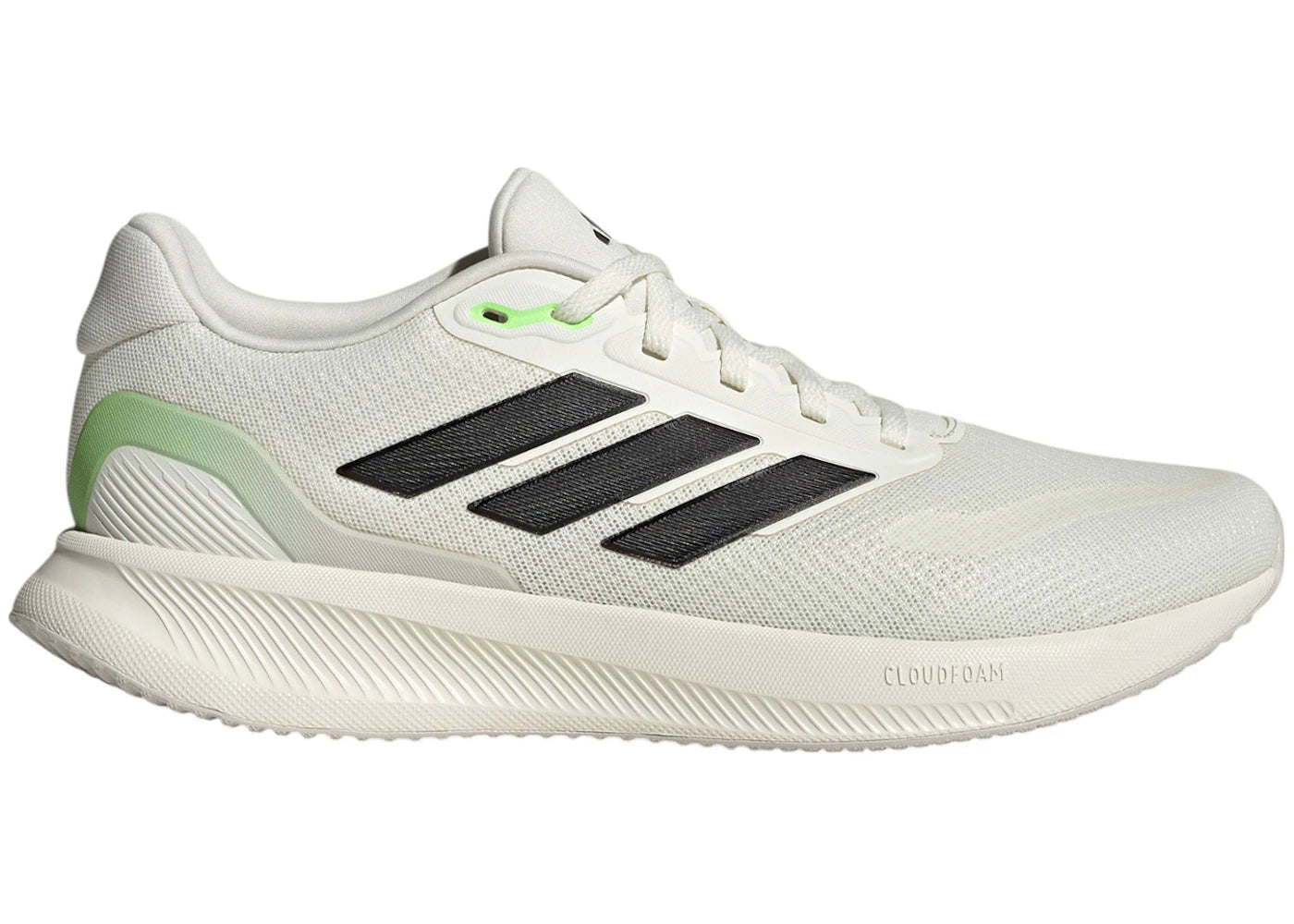 adidas Runfalcon 5 Off White Core Black Lime Burst
