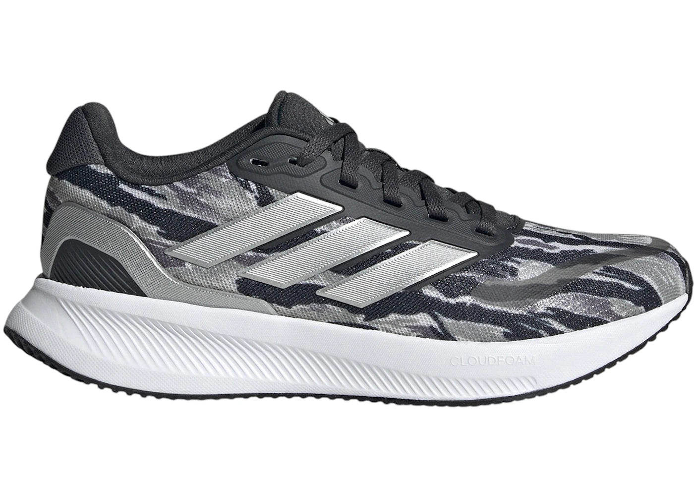 adidas Runfalcon 5 Silver Pebble Silver Metallic Carbon (GS)
