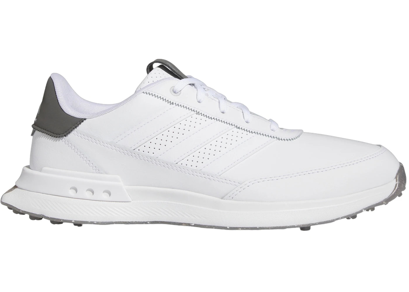 adidas S2G 24 Leather Spikeless Golf Cloud White Charcoal